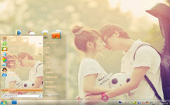 浪漫的初恋电脑主题 win7版 1.0