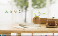 品茶情电脑主题 win7版 1.0