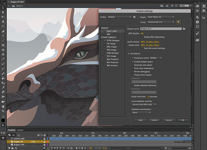 adobe animate 19.0 破解版