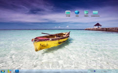夏日海滩电脑主题 win7版 1.0
