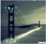 金门大桥电脑主题 win7版 1.0