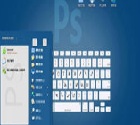 PS学习键盘桌面主题 xp版 1.0
