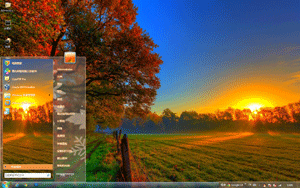 美丽田园黄昏win7主题 免费版 1.0