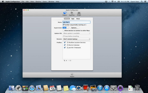 add device to dep apple configurator