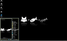 猫吃鱼卡通xp主题 免费版 1.0