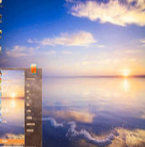 黄昏海面win7主题 免费版 1.0