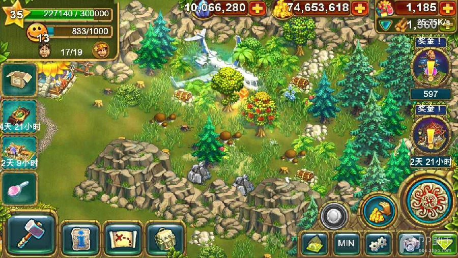 部落thetribez无限金币砖石存档免费版10