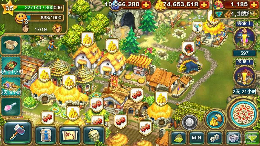 部落thetribez无限金币砖石存档免费版10