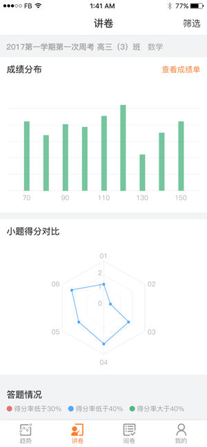 7天网络阅卷 1.4.2 iPhone版