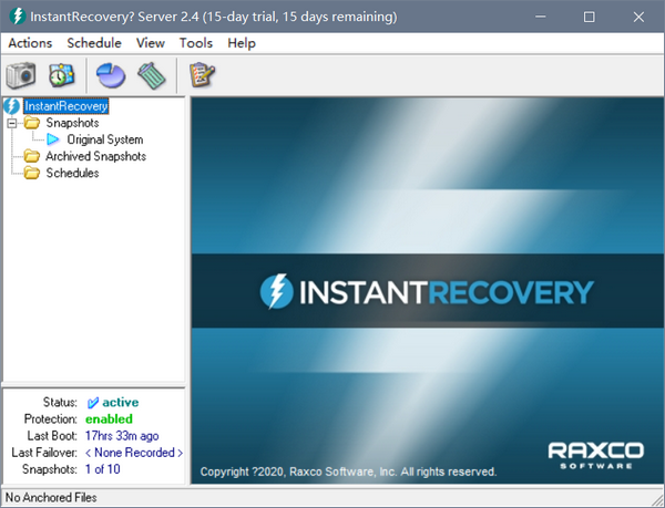 InstantRecovery(系统快照软件) 2.4.1 免费版